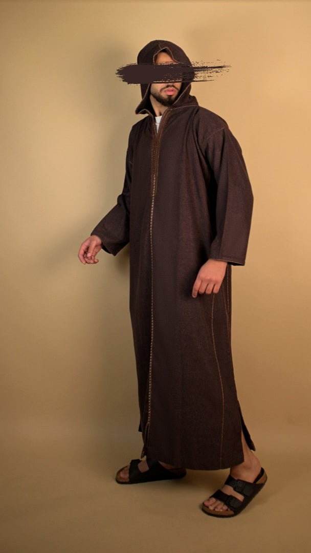 PREMIUM WALNUT DJELLABA image 0