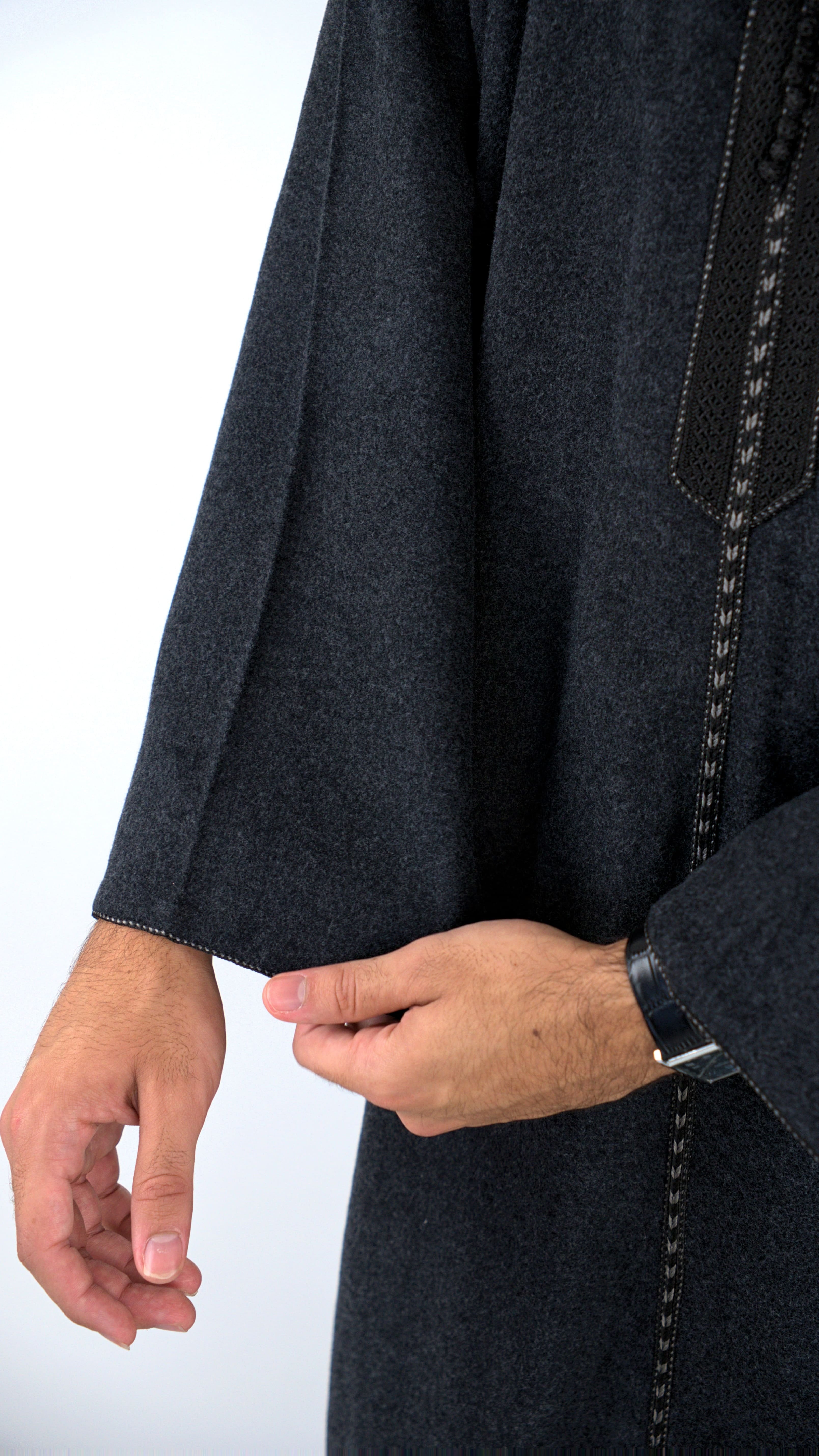 PREMIUM CHARCOAL DJELLABA