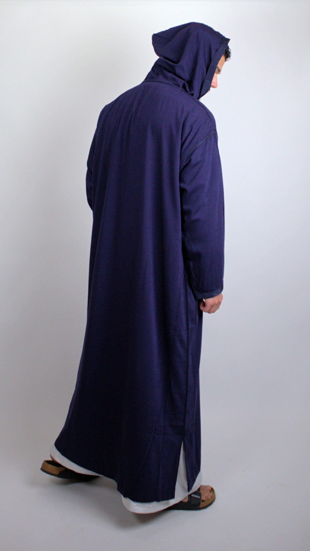 HANDMADE AZURE DJELLABA image 5