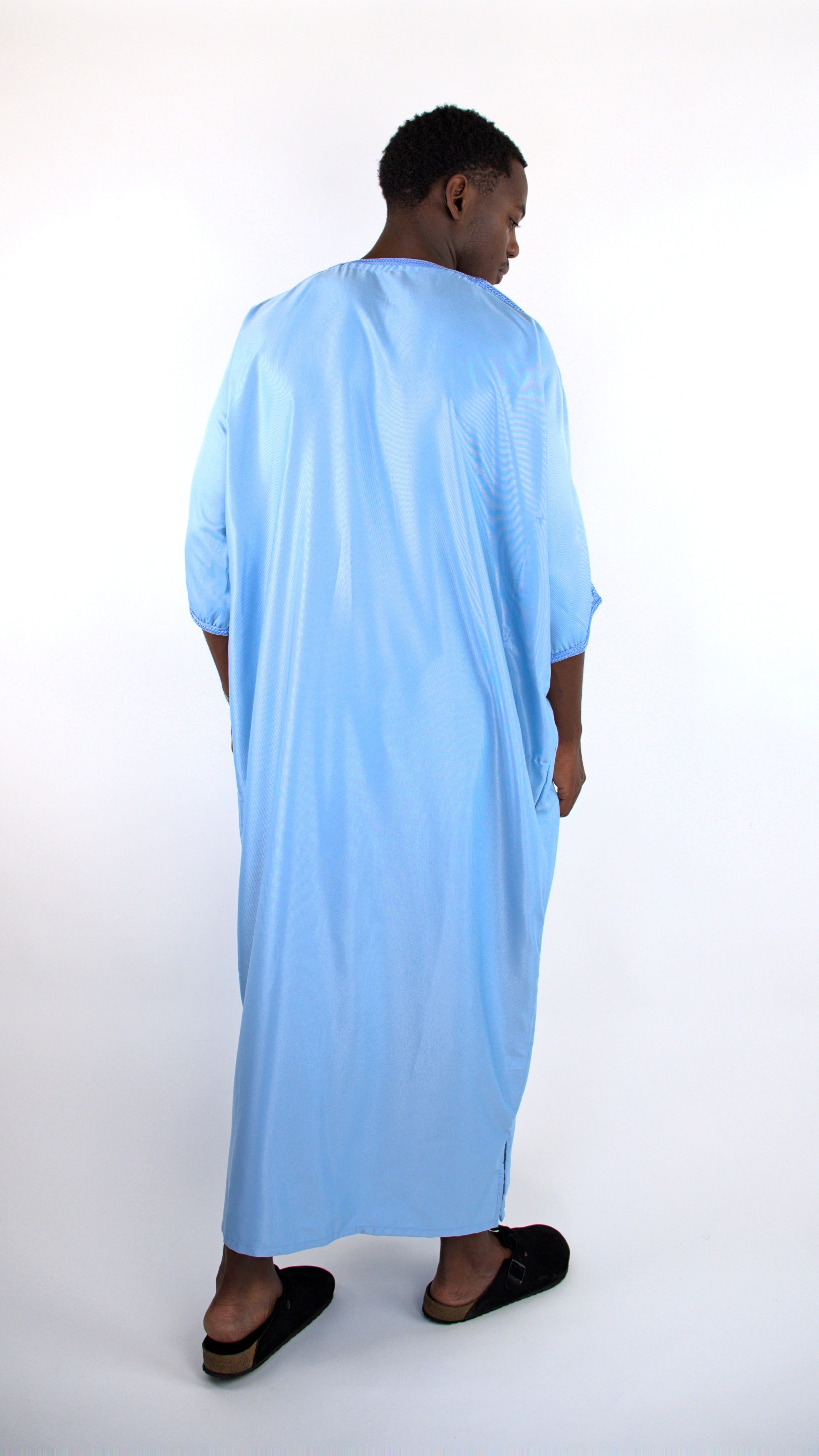PREMIUM ICE BLUE GANDOURA
