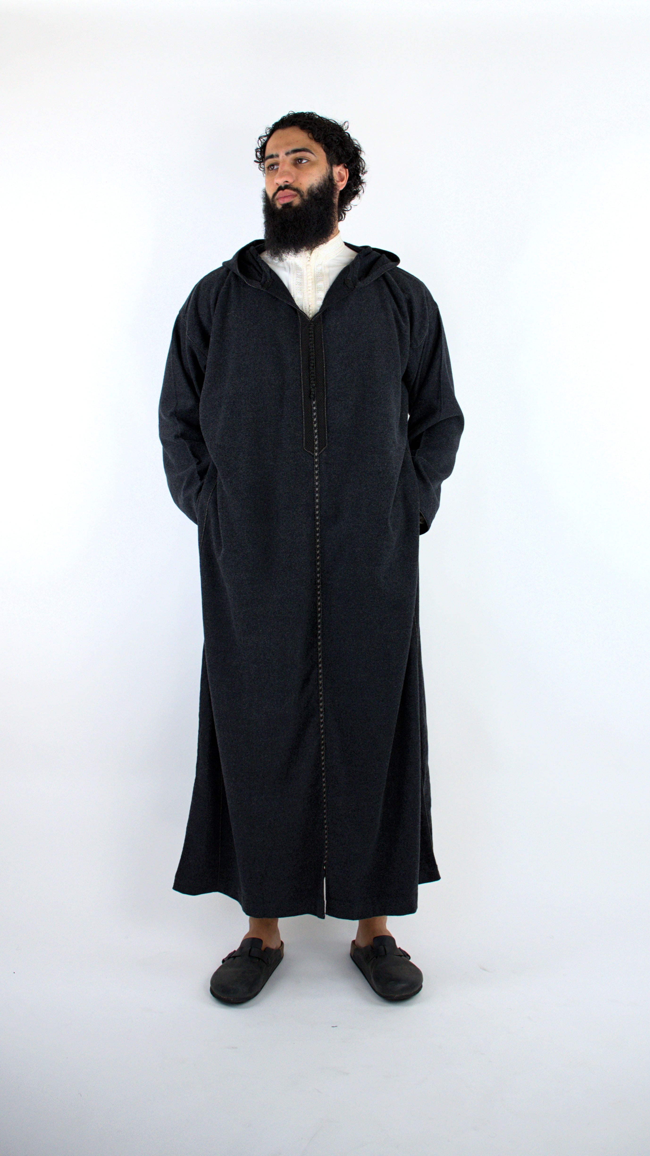 PREMIUM CHARCOAL DJELLABA