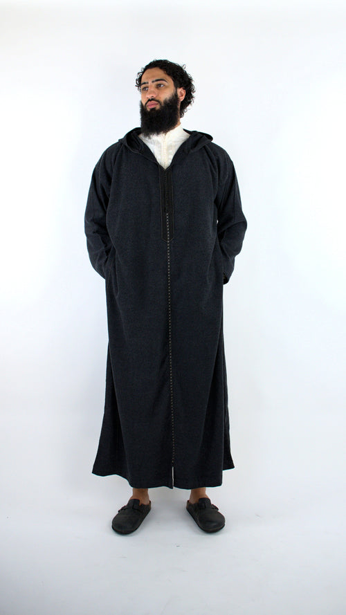 PREMIUM CHARCOAL DJELLABA