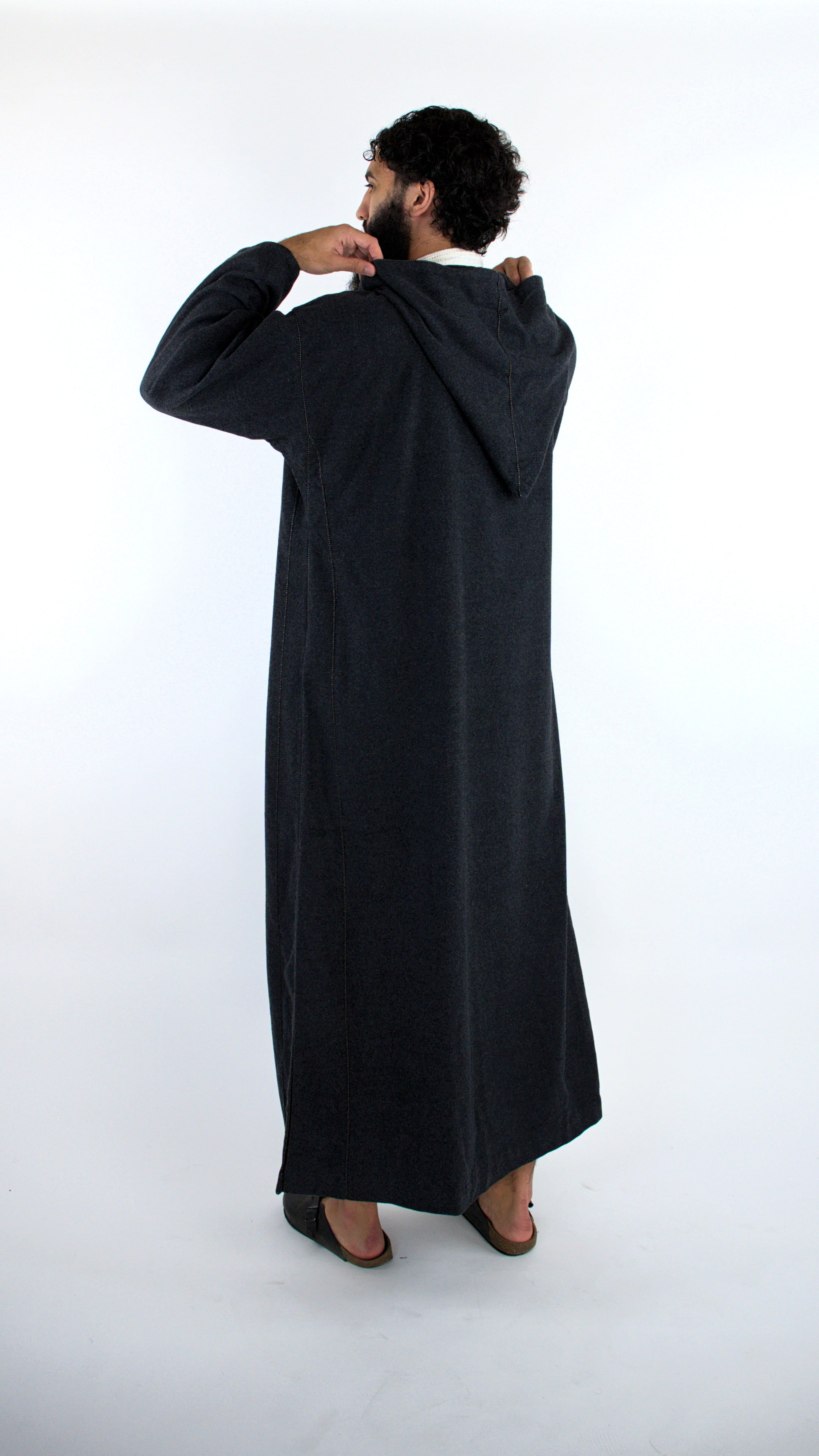 PREMIUM CHARCOAL DJELLABA