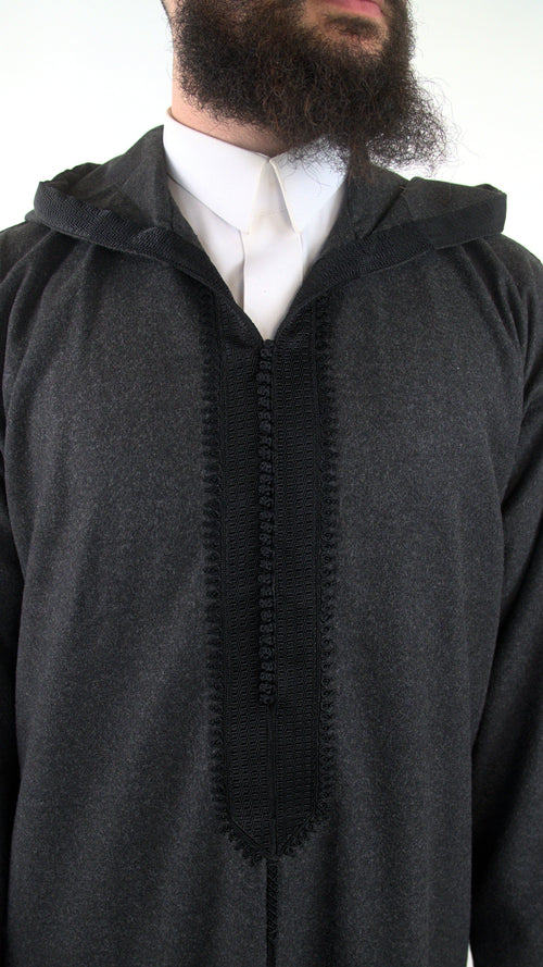 HANDMADE MIDNIGHT DJELLABA