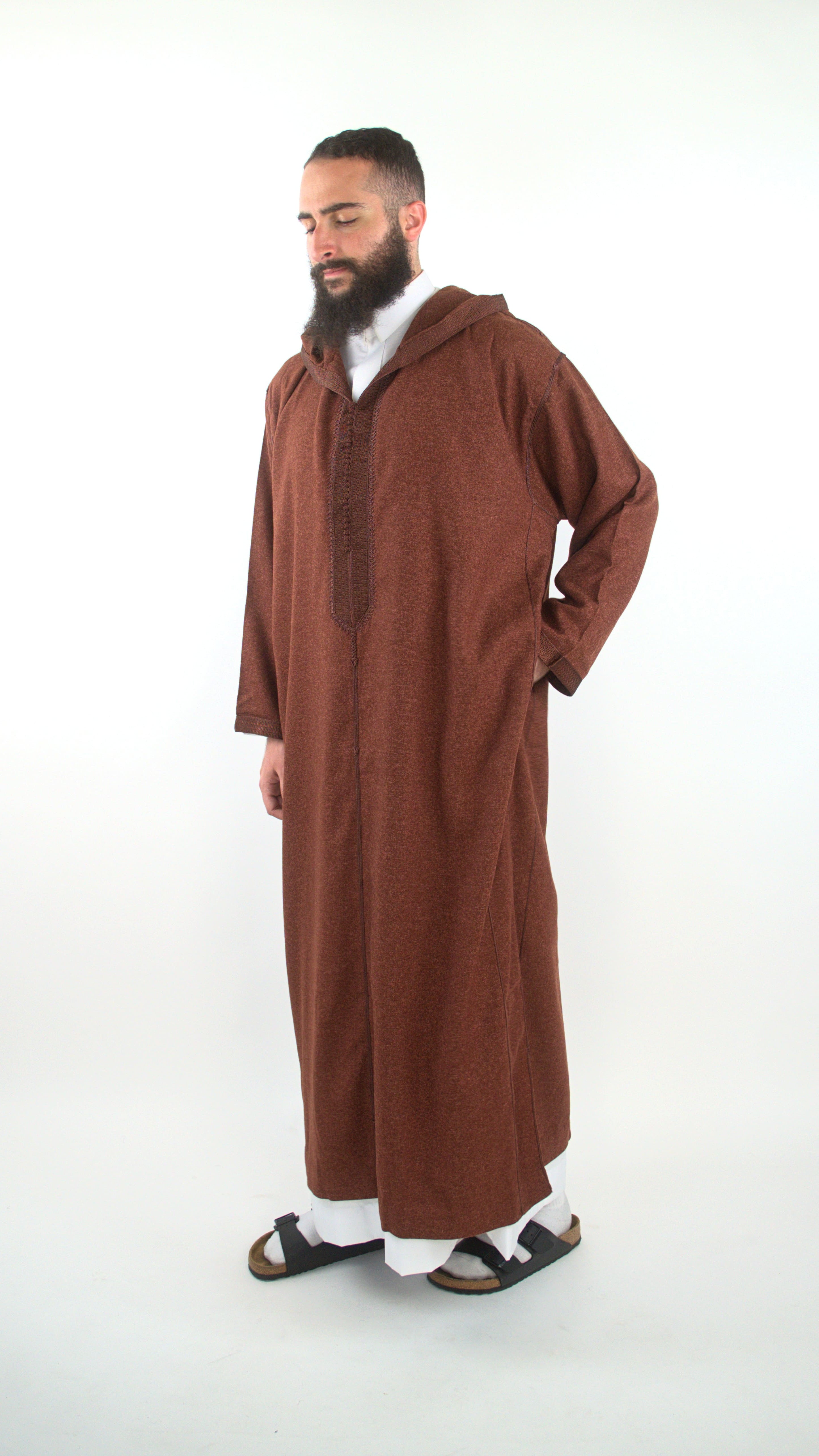 HANDMADE AMBER DJELLABA