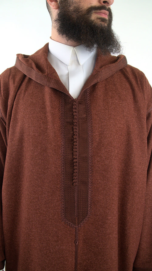 HANDMADE AMBER DJELLABA