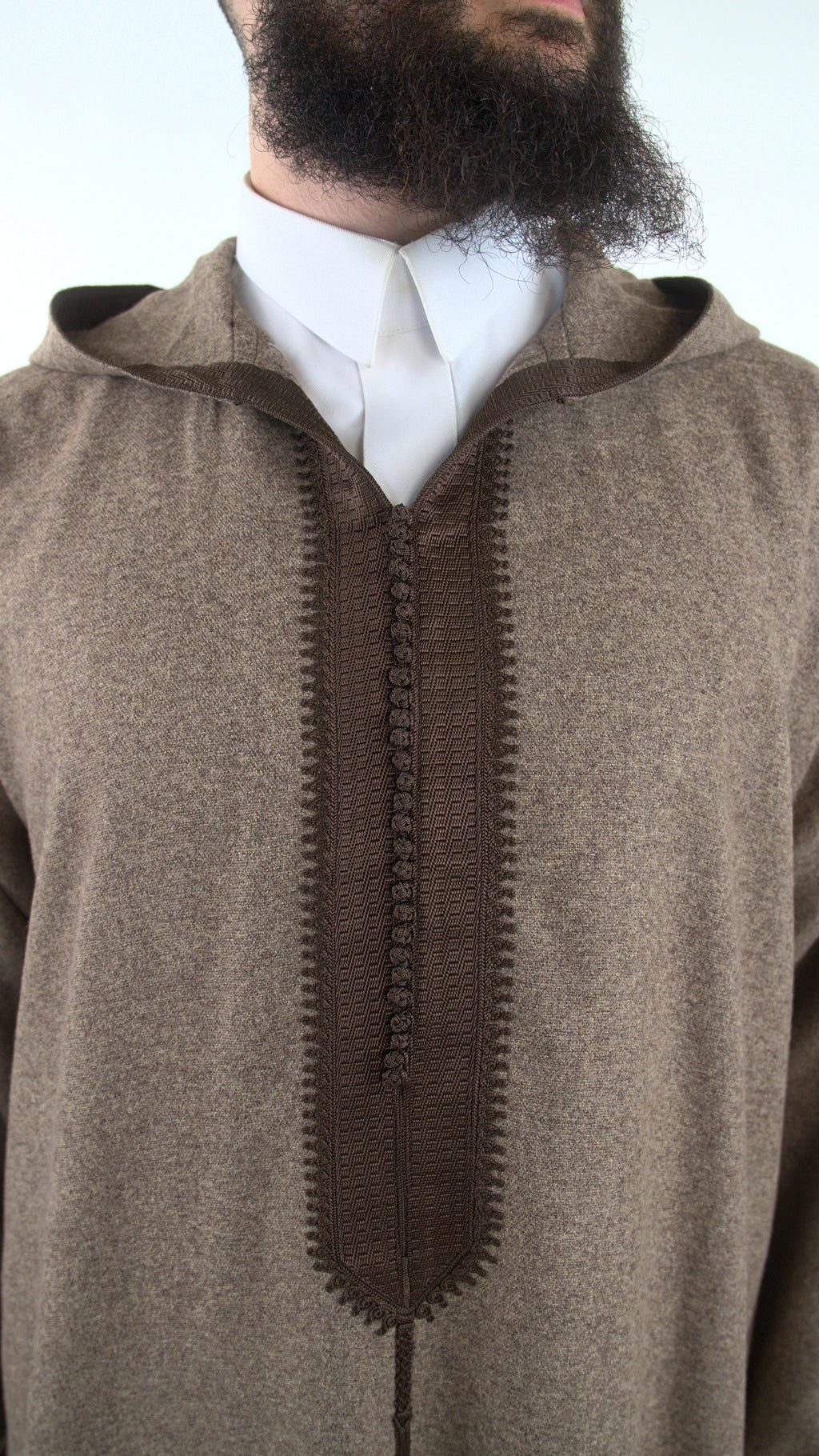 HANDMADE MOCHA DJELLABA