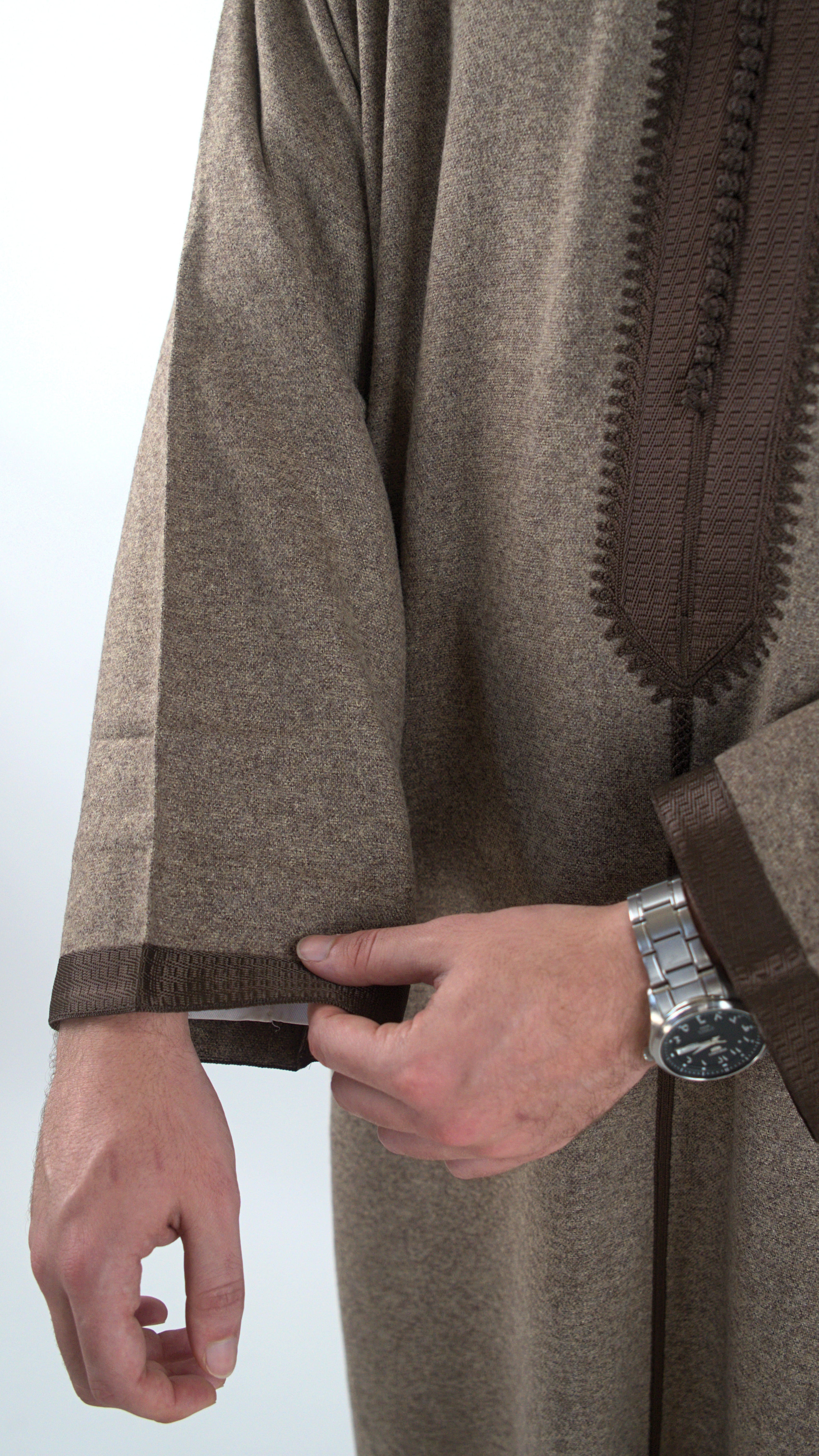 HANDMADE MOCHA DJELLABA