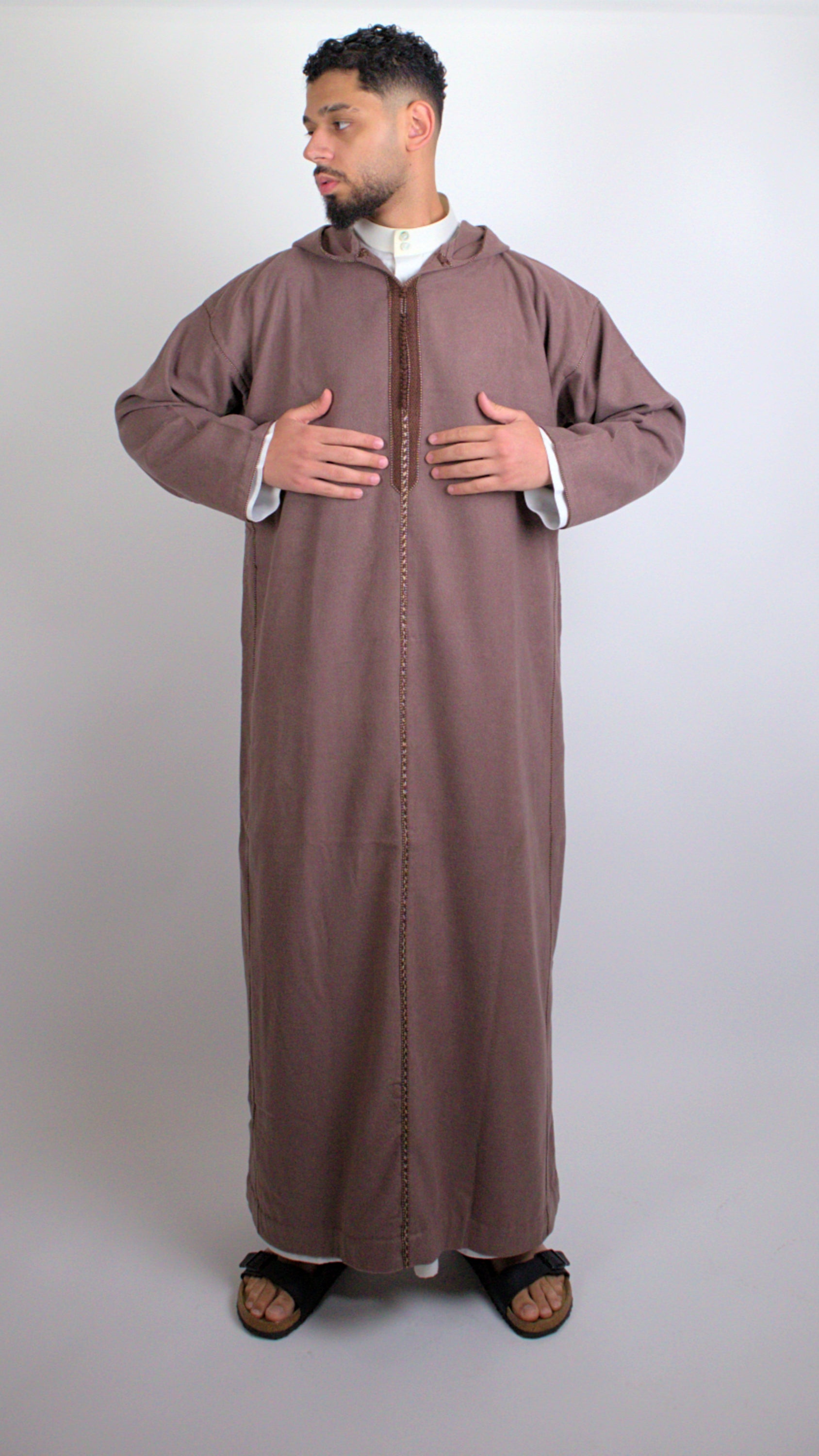 PREMIUM MOCHA DJELLABA image 0